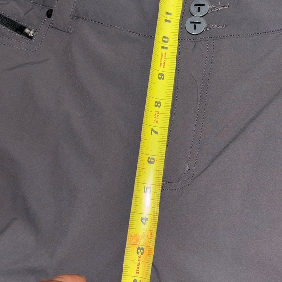 Truewerk Mens 38 Shorts T1 Werk Shorts Tech Stretch 10.5” Inseam Zip Pocket Gray - Picture 6 of 16